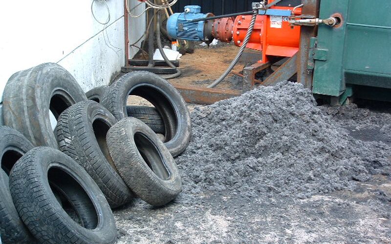 Tekstiler fra genanvendelse af dæk