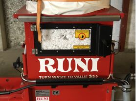 RUNI compactor for EPS Vartdal Plast Norway RUNI compactor for EPS Vartdal Plast Norway