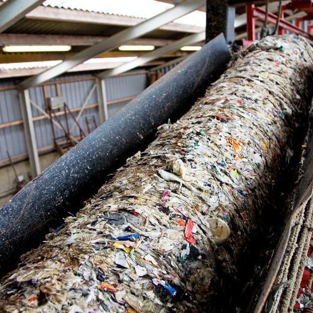 Separering af papir rejekt hos SKJERN PAPIR A/S