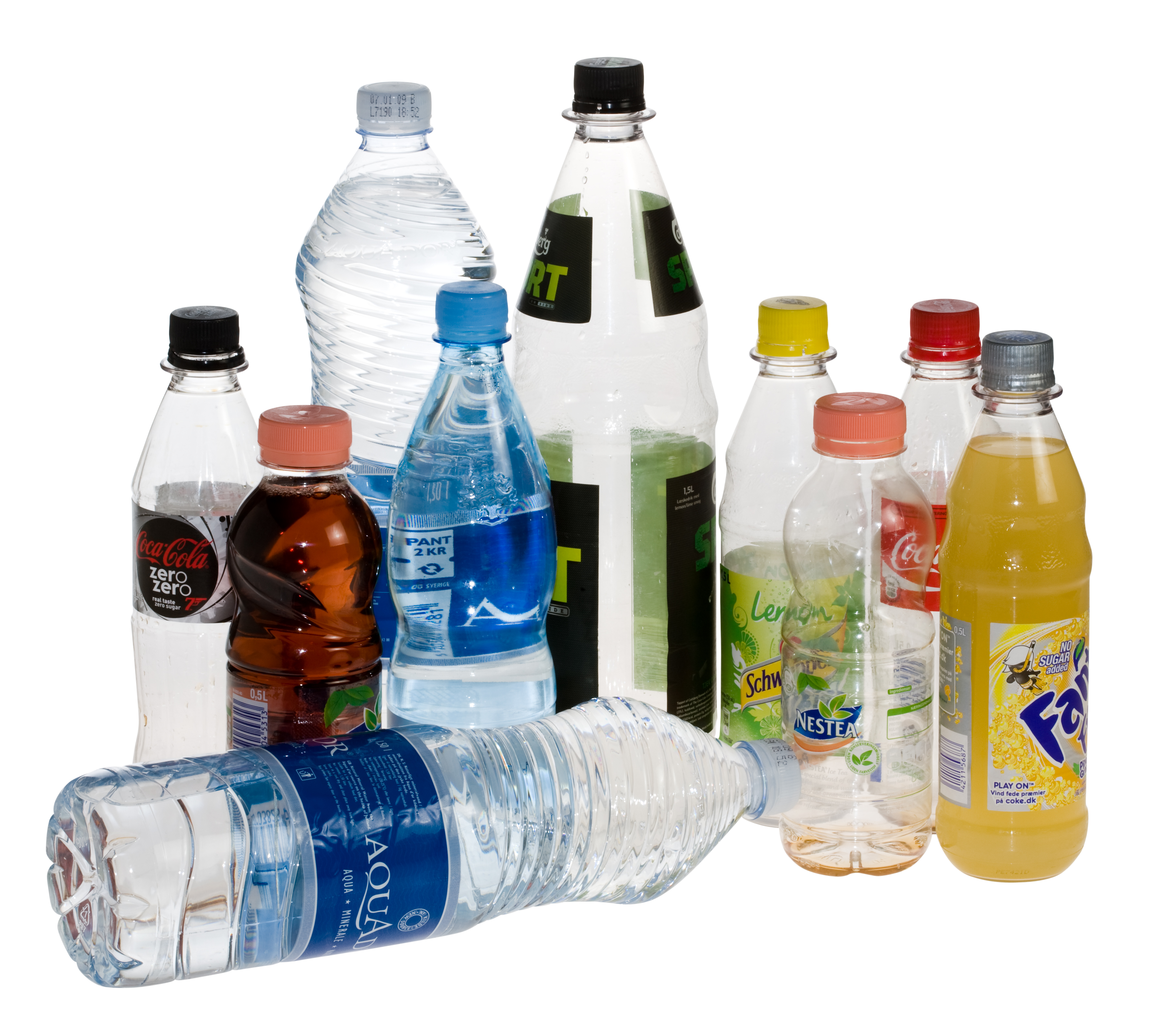 PET, genanvendelse, recycling, PET bottles, flasker